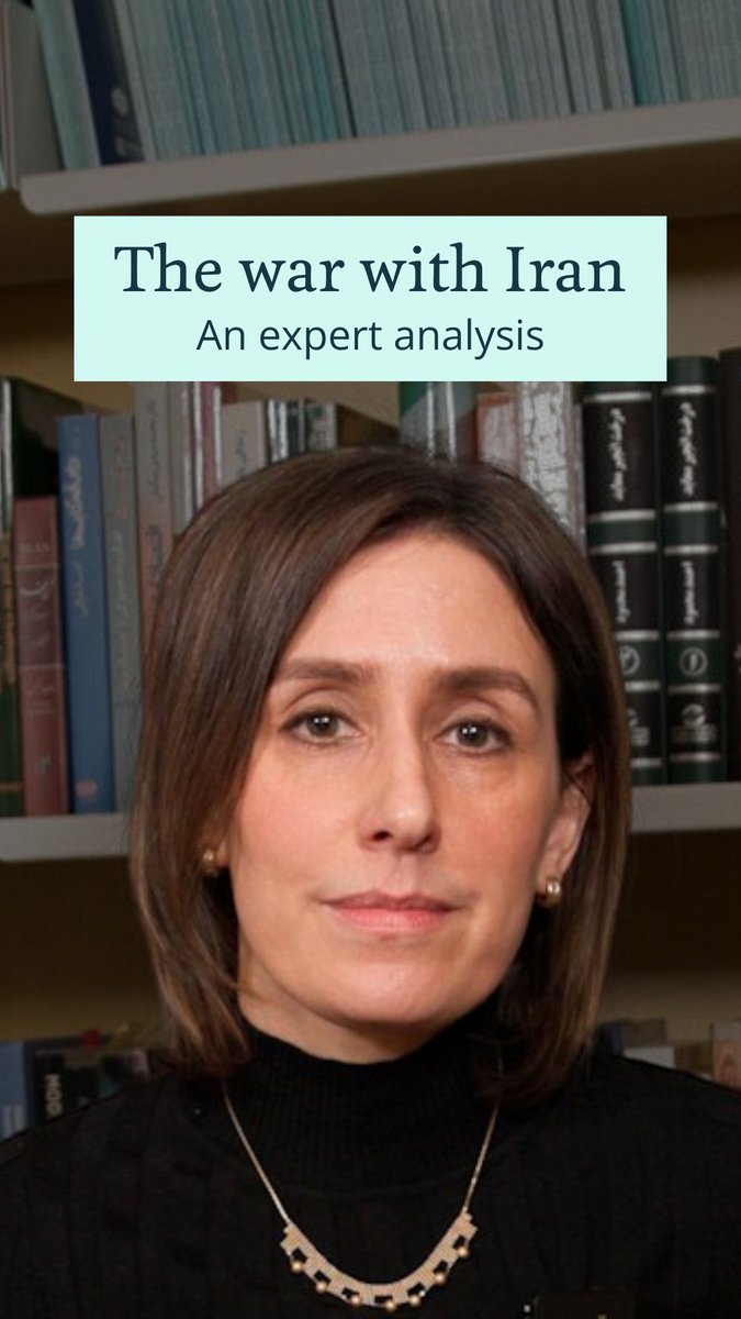 What is happening in #Iran and what does it mean for the region? Dr Evaleila Pesaran shares her analysis. Dr Evaleila Pesaran is a Senior Lecturer in Politics and International Relations at Murray Edwards College. Watch the full interview 👇