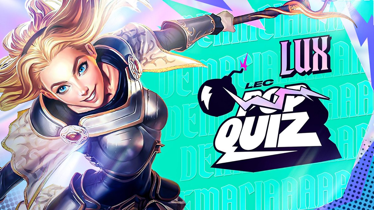 What were Lux's abilities called again? A new #LEC Pop Quiz episode is out NOW! 📺 Watch here: