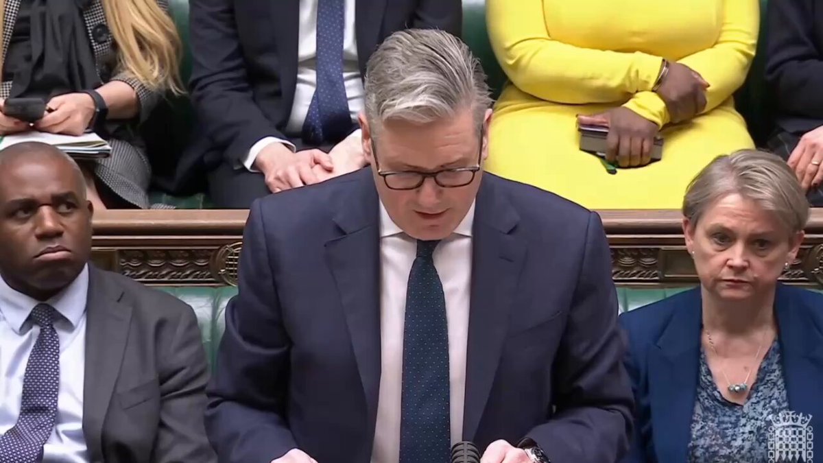 Keir Starmer, "President Trump has expressed his disagreement with our decision not to get involved in the initial strikes" "But it is my duty to judge what is in Britain's national interest" "That is what I've done and I stand by it" 👏