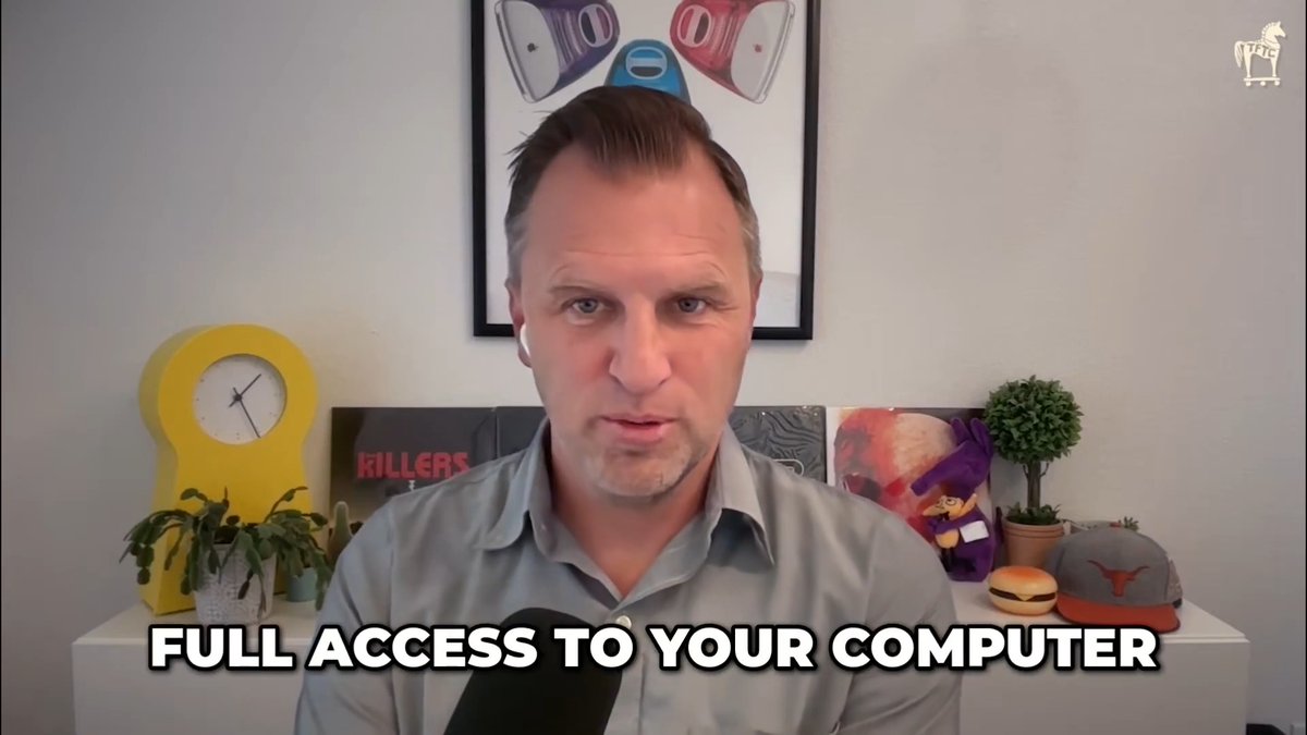 AI agents have full root access to your computer. In the '90s we called that a virus and installed McAfee to stop it. "Run it on a totally different computer, one that is locked away from everything. If you put it on your home network, you might have a bad time." - Marks