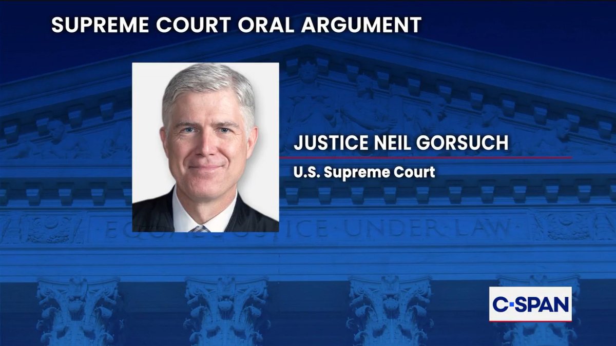 Justice Gorsuch asks what it meant to be "Habitual Drunkard" in old days of America: "Eight shots of whiskey a day only made you an occasional drunkard...to be a habitual drunkard you had to do double that...James Madison reportedly drank a pint of whiskey every day..."