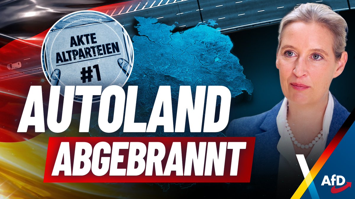 Deindustrialisierung in BaWü: Brüssel und die Altparteien beerdigen den Verbrenner, Milliarden fließen nach China. Dr. Alice Weidel und Spitzenkandidat Markus Frohnmaier decken den Angriff auf unsere Industrie auf. Am 8. März die Richtung bestimmen – AfD!
