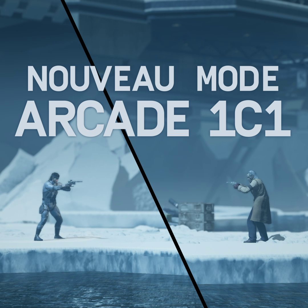 L'Opération Silent Hunt arrive DEMAIN, mardi 3 mars ! 🐍 Arrivée de Solid Snake 🔫 Nouvelle arme secondaire : Tacit .45 ❗ Nouvel événément inspiré de MGS ⚙️ Équilibrages ⚔️ Mode Arcade 1v1 🗺️ Cartes modernisées 🔫 Nouveaux Black Ice ➕ Et plus encore !