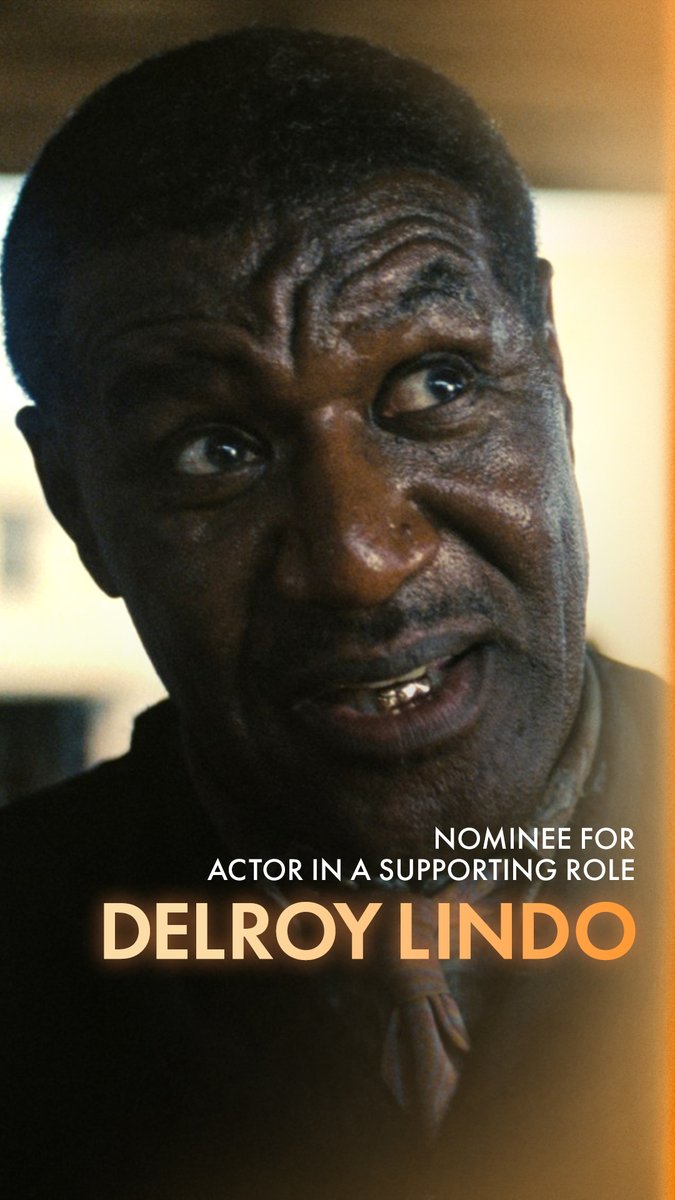 Delroy Lindo as Delta Slim in SINNERS. Nominated for Actor in a Supporting Role at the 98th Oscars. Watch the #Oscars LIVE on Sunday, March 15th, at 7e/4p on ABC and Hulu. #OnlyAtTheOscars