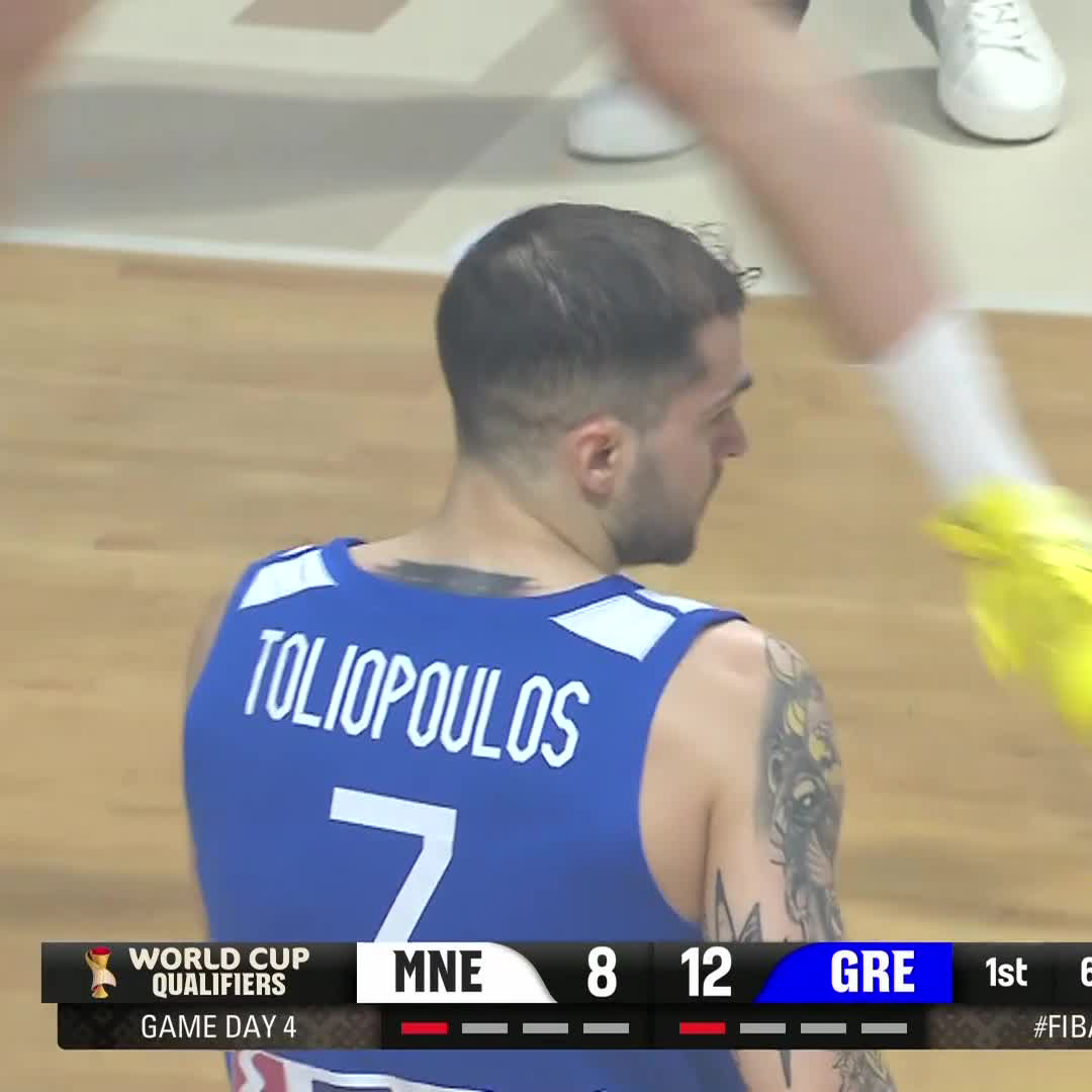 THEY CALL HIM PISTOLIOPOULOS FOR A REASON 💯 #FIBAWC x #StepItUp