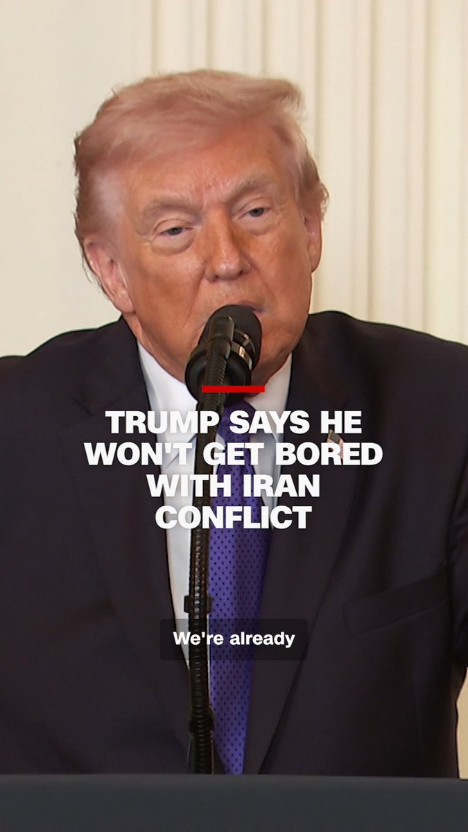 President Trump says that the United States is "substantially ahead" of their initial time projections for the war with Iran, but he did not offer a definitive answer on when he expects the military operation to conclude.