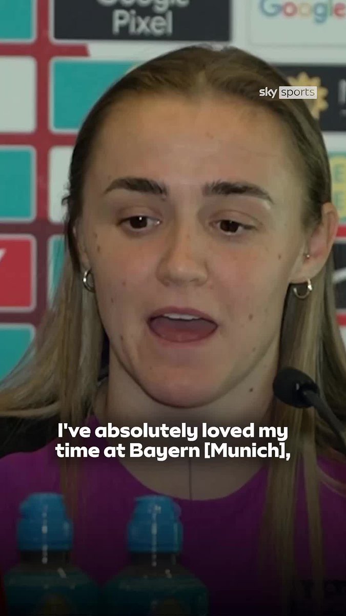 Georgia Stanway on what her future could look like after confirming she will leave Bayern Munich at the of the season ⚽️