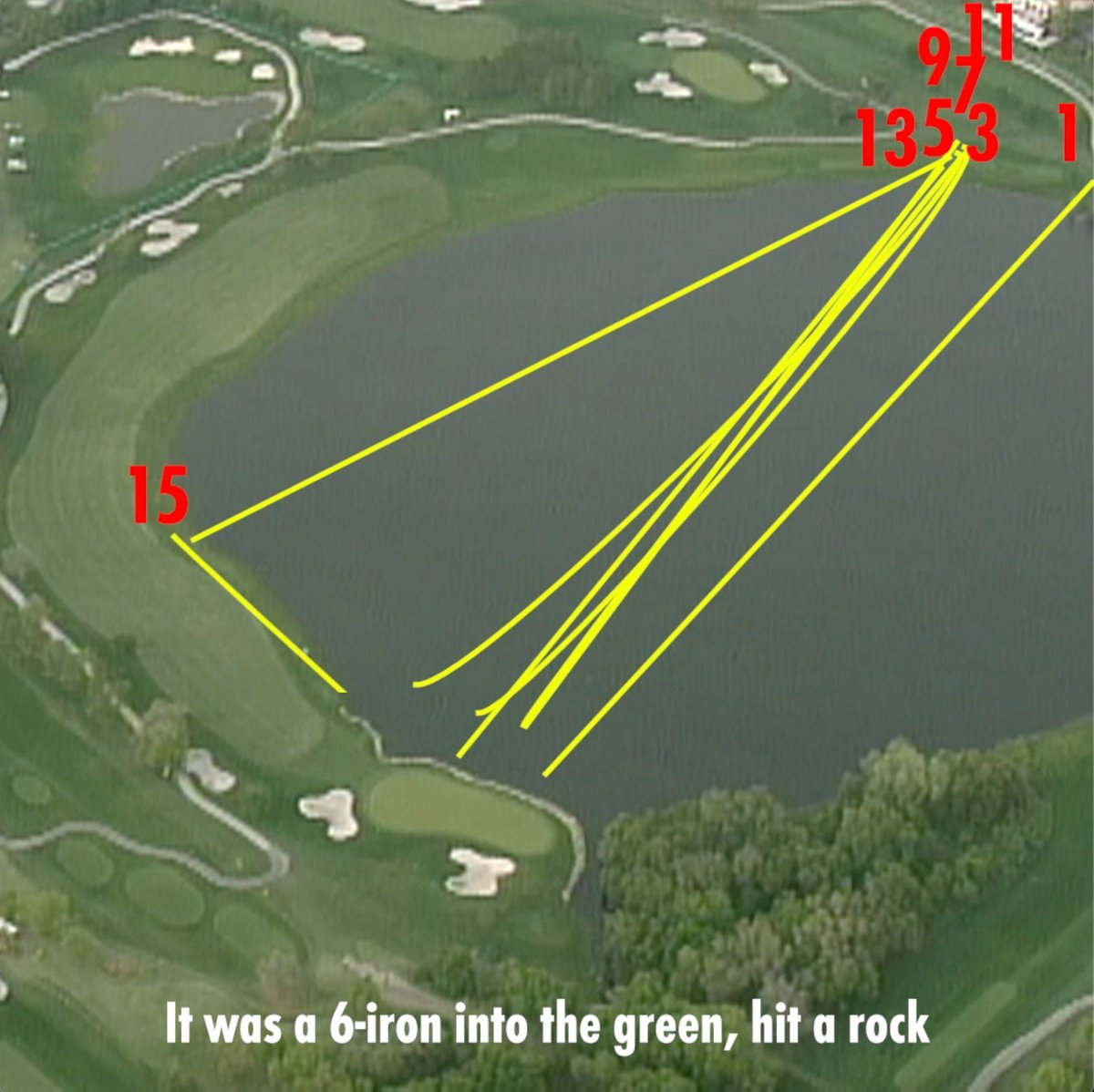 Throwback to when John Daly went full Tin Cup, making an 18 on the 6th hole at Bay Hill in ‘98 🤯 Via: Skratch