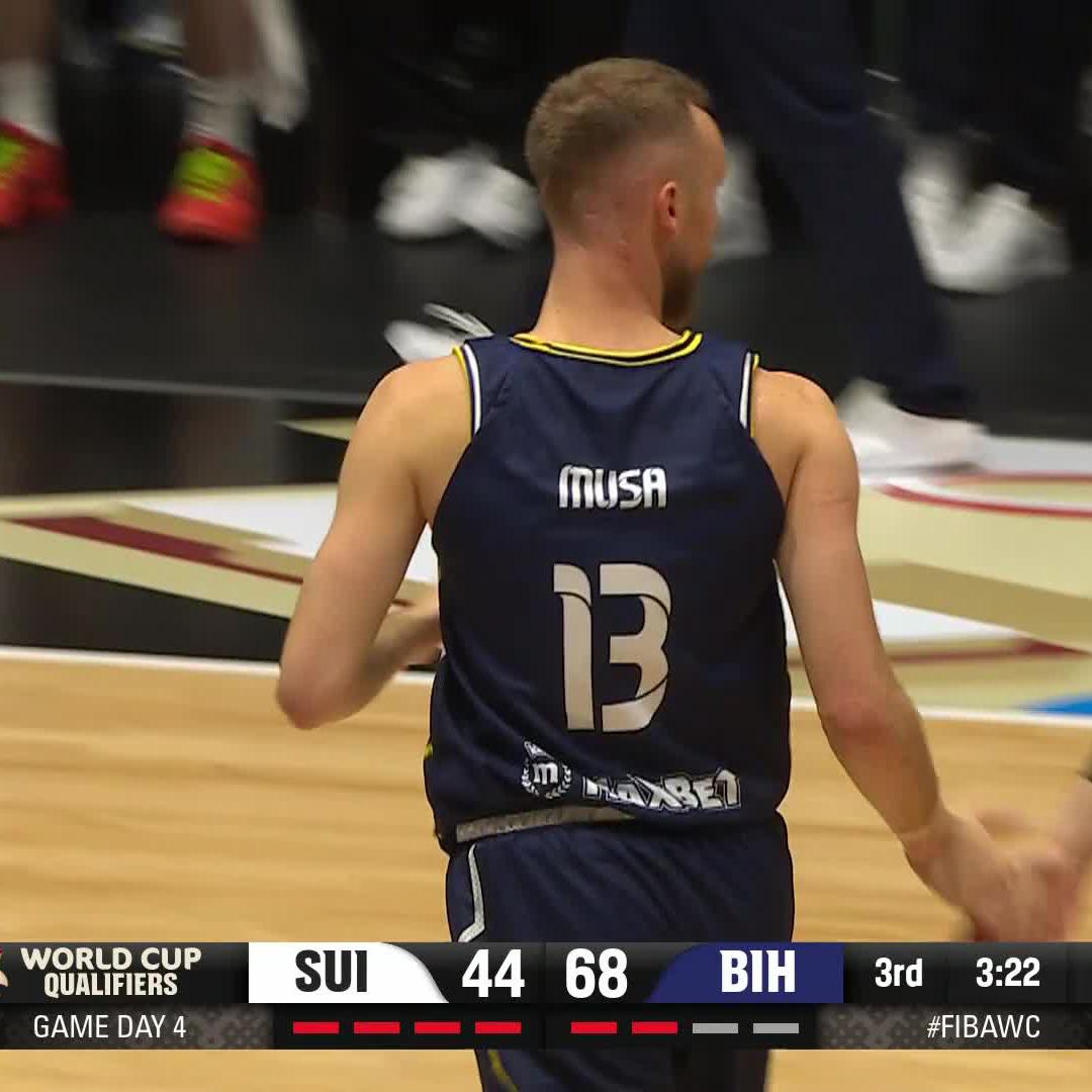 Dzanan Musa dominates again. ☢️ 📊 25 PTS | 7 REB | 4 AST | 4 STL #FIBAWC | #StepItUp