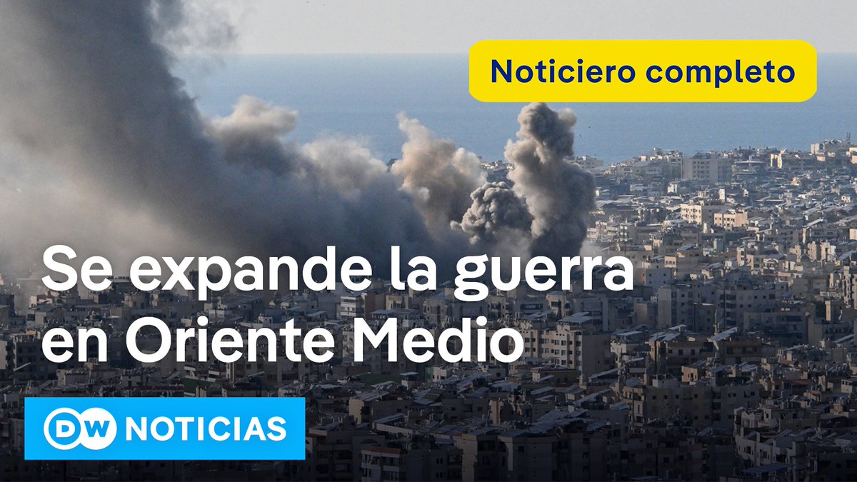 🔴 DW Noticias del 2 de marzo: Israel ataca al Líbano y se expande el conflicto en Oriente Medio La guerra en Oriente Medio desencadenada tras la operación de Israel y Estados Unidos contra Irán se extendió este lunes, con el ataque israelí al Líbano, en represalia por disparos del movimiento proiraní Hezbolá, y el impacto de un dron en una base británica en Chipre. Además, Qatar, Arabia Saudita, Baréin, Kuwait, Emiratos Árabes Unidos y Jordania condenaron los ataques "indiscriminados e imprudentes" de Irán contra sus propios territorios, Omán y el Kurdistán iraquí.