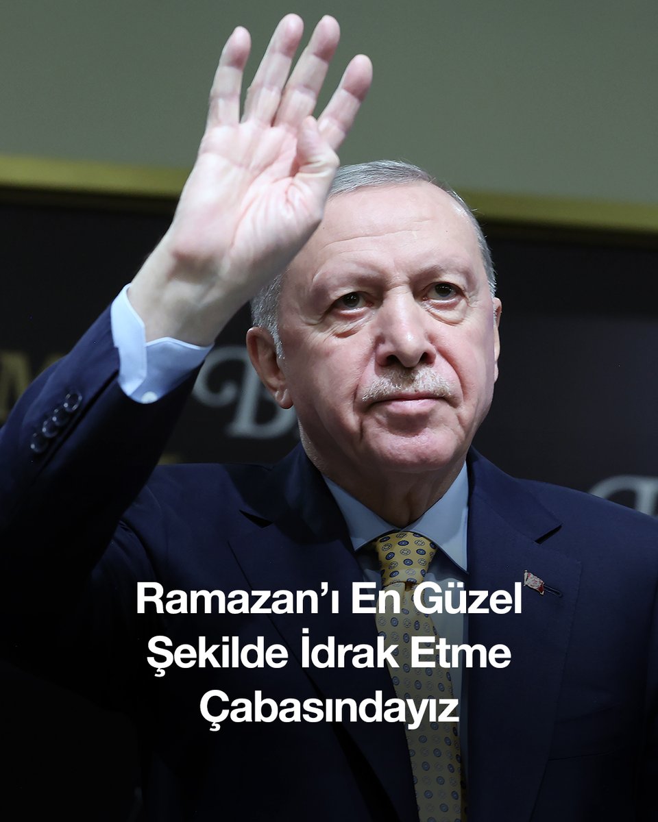 AK Parti olarak manevi duyguların doruk noktasına çıktığı; sevginin, muhabbetin, yardımlaşmanın, dayanışmanın daha bir anlam kazandığı Ramazan ayını en güzel şekilde idrak etmenin çabasındayız.
