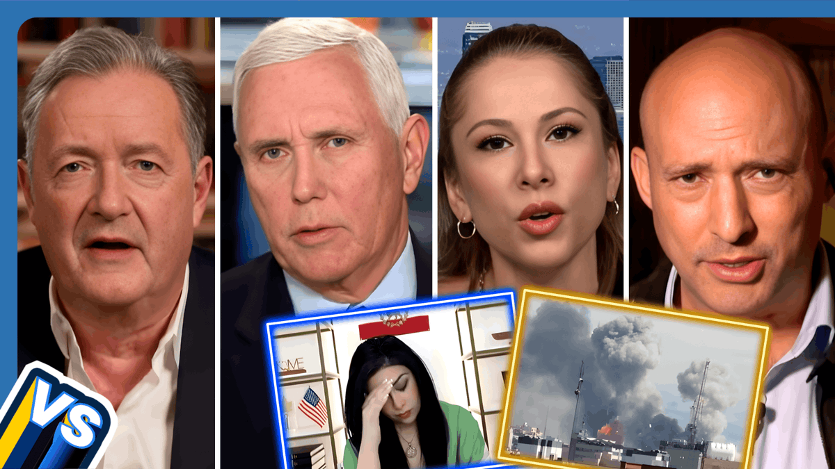 "Trump is UNLEASHING the armed forces of the United States..." Former VP Mike Pence and more join Piers Morgan to discuss Iran. Just dropped👇 📺 Piers Morgan | Mike Pence | @Anakasparian | Glenn Greenwald | Jonathan Conricus | Goldie Ghamari | گلسا قمری 🇮🇷 | Naftali Bennett נפתלי בנט