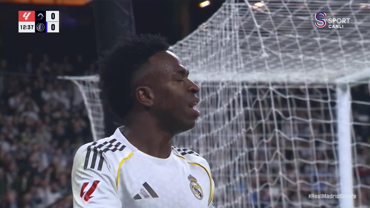 Vini JR, mutlak pozisyondan yararlanamadı! 🤯