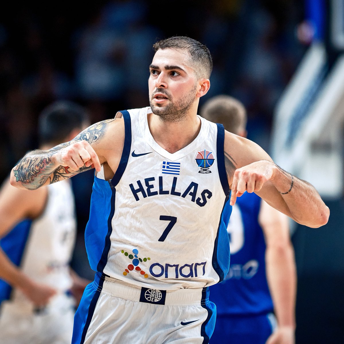 📊 27 PTS | 7 3PM | 10 AST | 5 REB Vasileios Toliopoulos with a career night for Hellas as @hellenicbf 🇬🇷 bounce back & reclaim the top spot in #FIBAWC Qualifiers Group B!