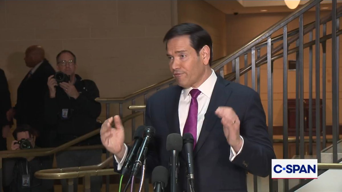 .Secretary Marco Rubio on strikes on Iran: "We went proactively…Had we not done so, there would have been hearings on Capitol Hill about how we knew that this was going to happen, and we didn't act proactively to prevent more casualties and more loss of life."
