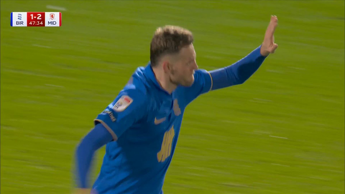Marvin Ducksch strikes for Birmingham just minutes after the restart! 🔥