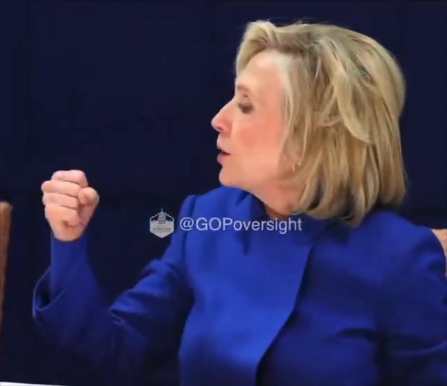 BREAKING: Hillary Clinton Deposition Released. Watch as she rightfully gets angry when it is reported to her that Lauren Boebert was releasing images of her testimony to the public, against the agreed rules. God I wish she was president!