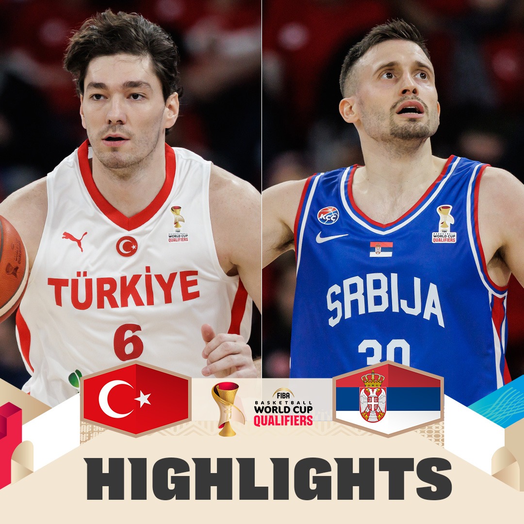 Come close to 12 Dev Adam at your own risk, 'cause they're flamin' hot 🔥 Türkiye 🇹🇷 stay on top all game long to sweep Window 2 against Serbia 🇷🇸 #FIBAWC x #StepItUp
