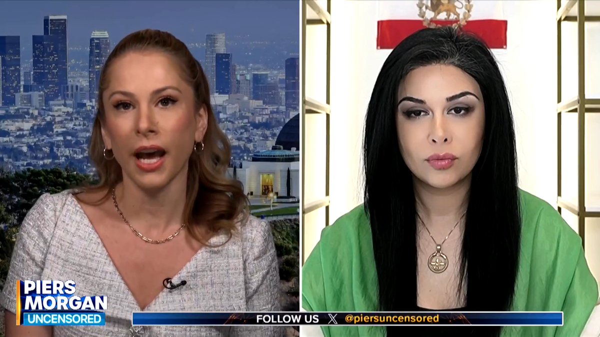 'I would like to ask Goldie if she apologizes for laughing at Cenk Uygur as he talked about dead American soldiers.' Ana Kasparian blasts Goldie Ghamari over her last Uncensored appearance. 📺 Piers Morgan | Ana Kasparian | Goldie Ghamari | گلسا قمری 🇮🇷 | Cenk Uygur