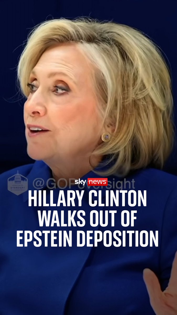 See the moment Hillary Clinton walks out of Epstein deposition The House Committee investigating Jeffrey Epstein has released a video of Clinton's deposition. Both Clintons distanced themselves from Epstein during the depositions which spanned hours over two days last week