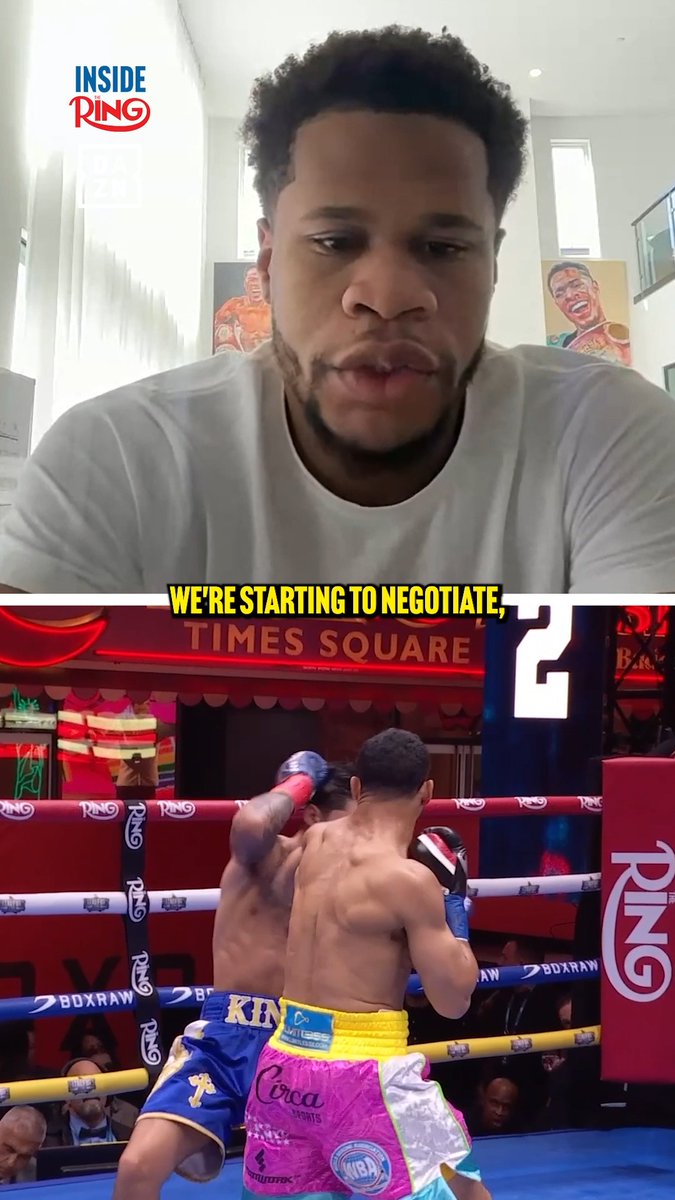 🗣️ “The duck talk is for somebody else, not for me.” Devin Haney opens up about negotiations for a potential unification bout with Rolly Romero. #InsideTheRing | Latest episode available on DAZN 📺