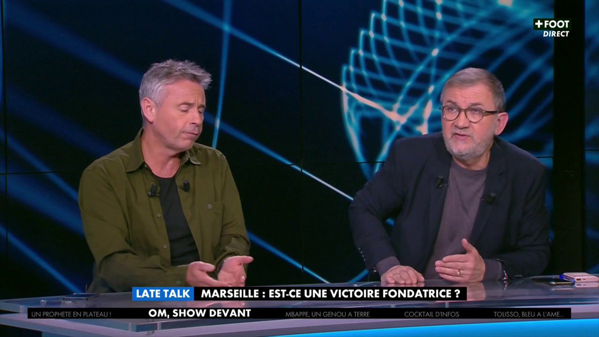 "Je trouve que c'est surjoué. Marseille est calibré pour finir dans les trois premiers..."🗣️ Pour Govou Sidney, le calme doit régner à l'OM pour mieux appréhender la suite ! 🧘♂️ Le Late Football Club et ses débats, c'est maintenant sur CANAL+ FOOT 🖥️