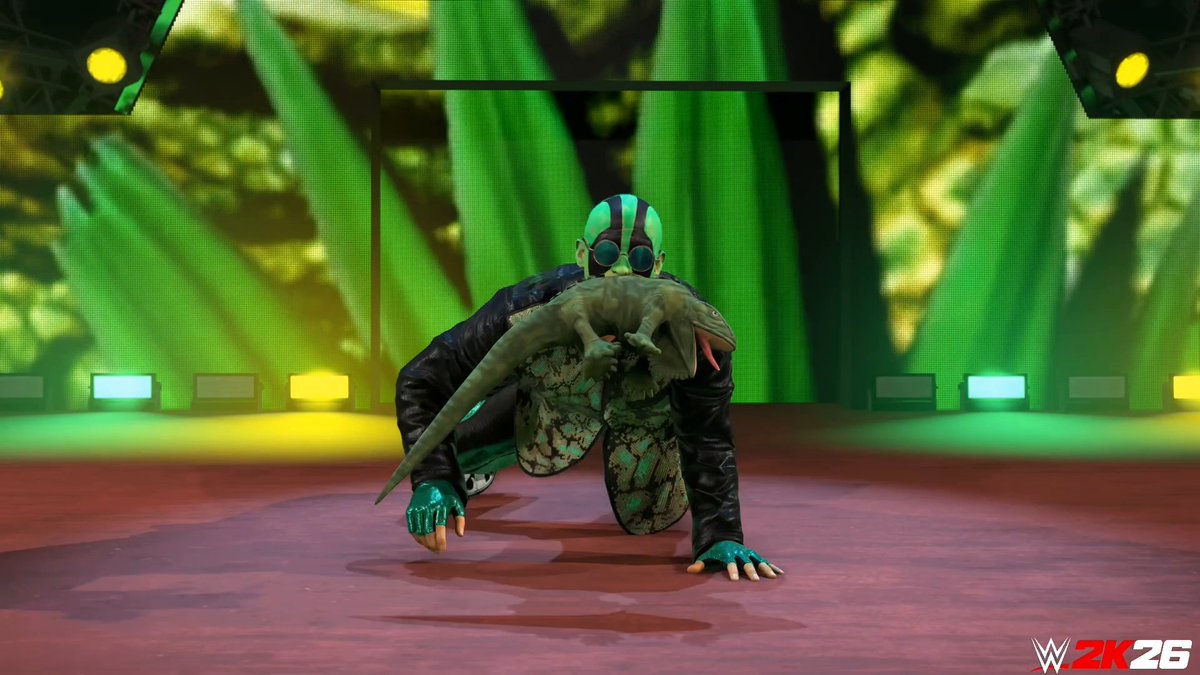 Reptile mode: ACTIVATED. 🐊 #WWE2K26 #FirstLook