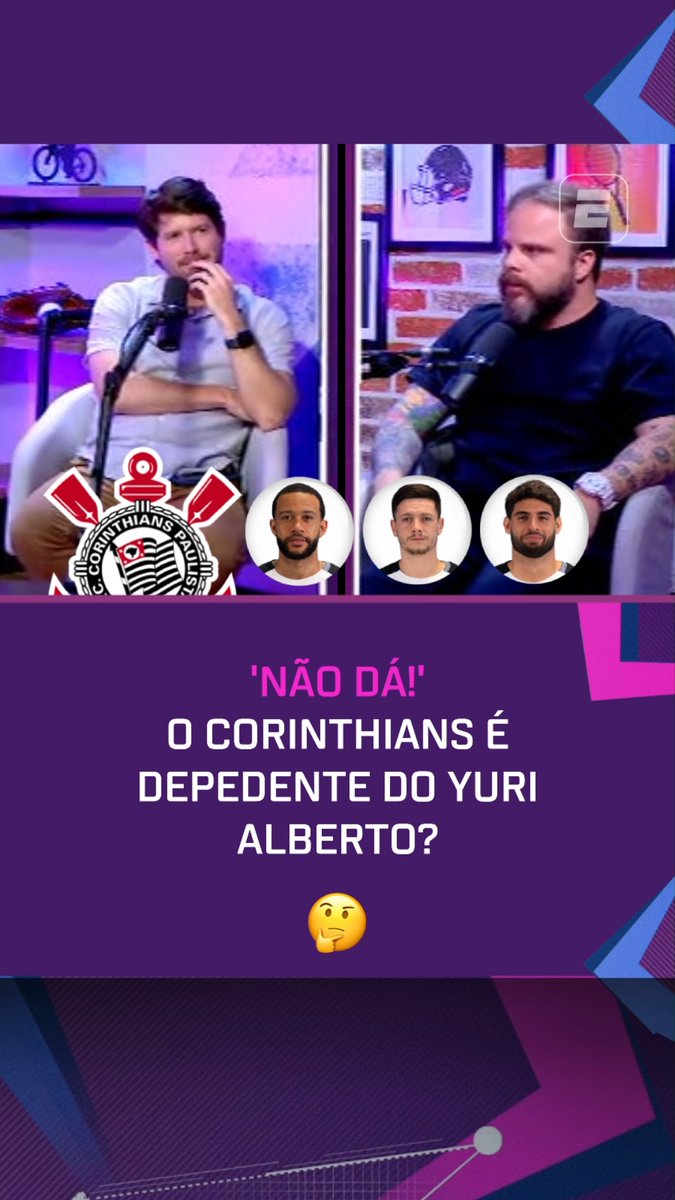“Foi bom pro Corinthians cair para o Novorizontino. Ia ser azarão contra o Palmeiras. Vai dar esse gostinho para o Palmeiras? Se caísse para a Portuguesa, melhor ainda. Corinthians precisa descansar.” 🎙️ Chico Jubé, na ESPN. 🎥 ESPN Brasil SportsCenter Brasil