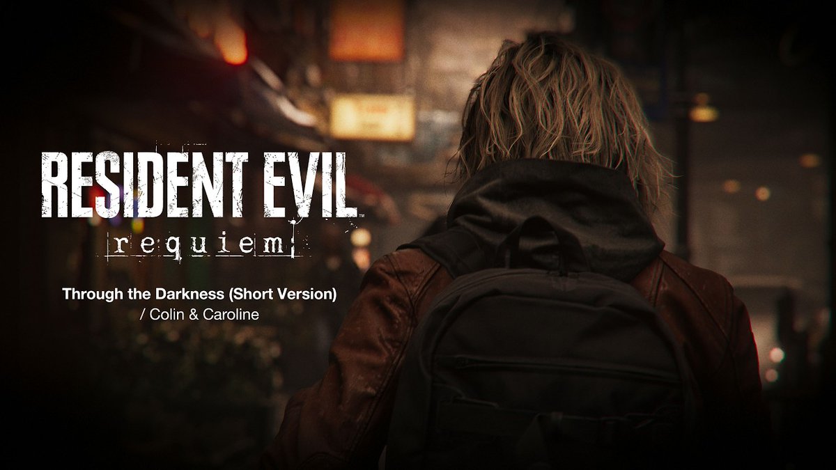 The haunting vocals of Colin &amp; Caroline take center stage in the visual adaptation of the theme song for Resident Evil Requiem. The full original soundtrack, featuring all 30 tracks including the theme song, is available on music streaming platforms now.