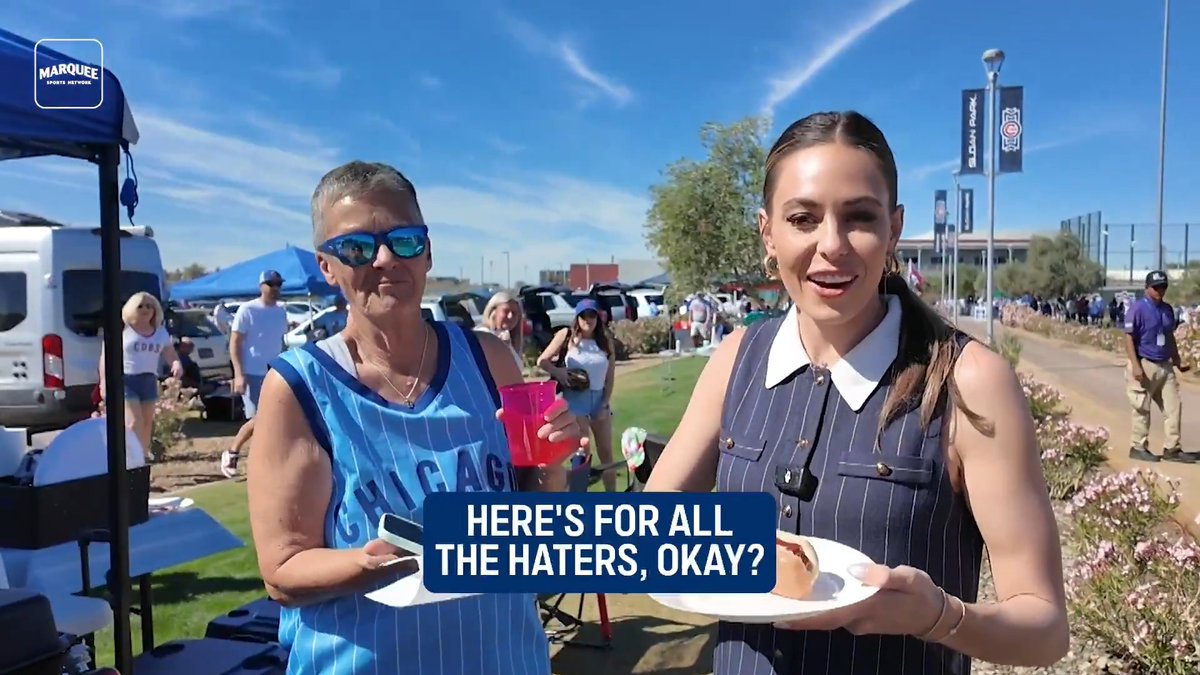 Tailgating with Taylor McGregor 🌭🤩 What would you serve T-Mac at your Cubs tailgate ⤵️