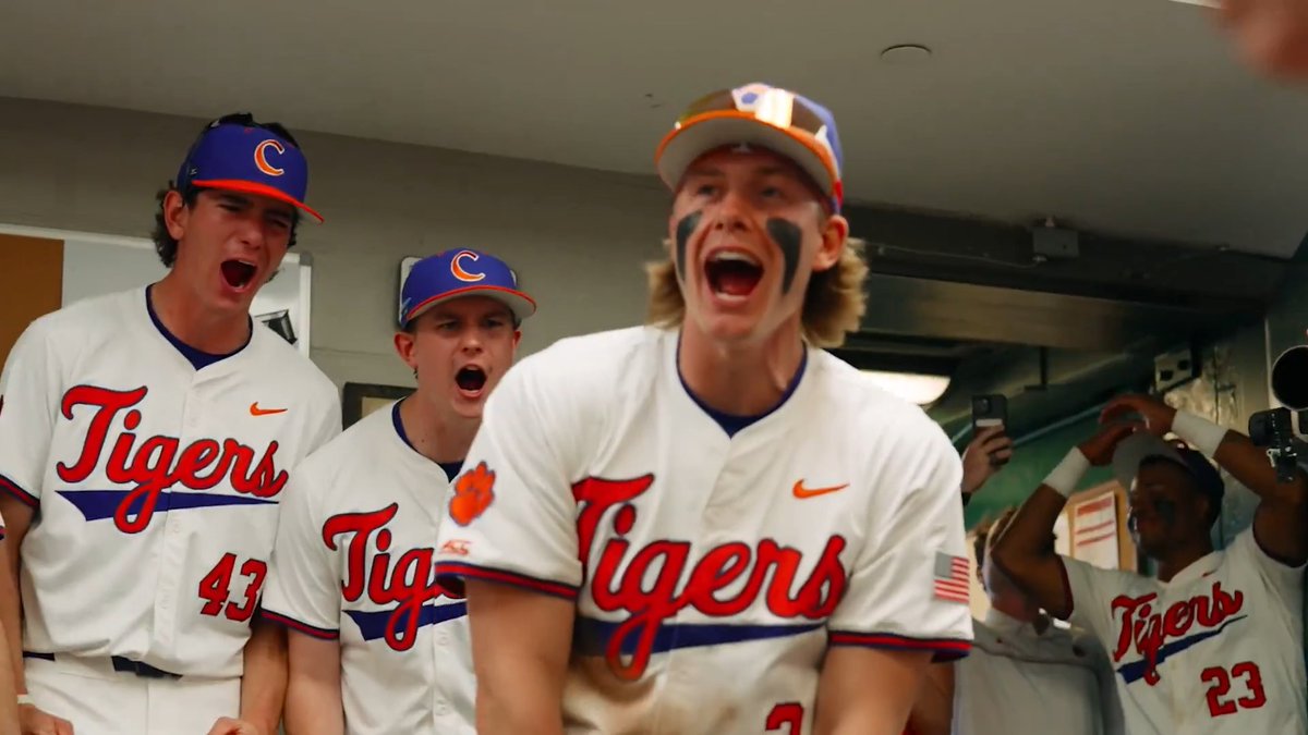 🎥 Relive the greatest rivalry in college baseball, with #Clemson winning the series for the third year in a row. 🐅 #Team129