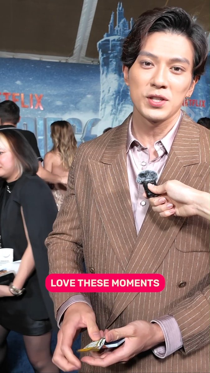 Not Mackenyu running away with the One Piece card he pulled 😂