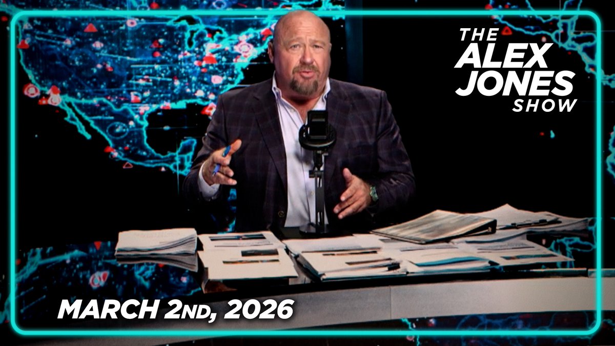 MONDAY BROADCAST: Seeking Regime Change, Trump Commits US To 4-5 More Weeks Of War With Iran! PLUS- Iranian Missiles Caught On Tape Evading Israeli Interceptor Rockets For First Time! Alex Jones Has Exclusive Intel On What’s Really Happening & What Comes Next! Talkshow Host & Culture War Veteran Gavin McInnes Says He's Off The Trump Train If He Puts Troops On The Ground In Iran! FINALLY, Founder Of Oath Keepers & Former J6 Political Prisoner, Stewart Rhodes, Issues Emergency Warning That The Iran War Is Being Used By The Deep State To Distract President Trump From The Domestic Prosecutions That Must Take Place Against The Traitors! MUST-WATCH/SHARE FULL ALEX JONES SHOW — 3/2/26