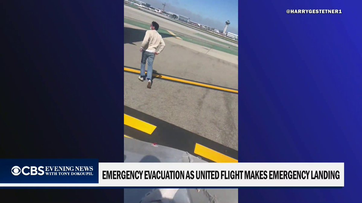 Here’s what we know about the dramatic 787 evacuation at LAX after a possible engine fire that prompted. Related note—PLEASE DONT TAKE LUGGAGE WITH YOU ONE THE SLIDES. Our CBS Evening News with Tony Dokoupil report: