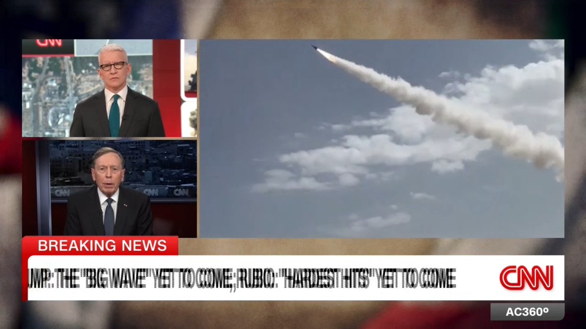 Retired Gen. David Petraeus, former head of U.S. Central Command, weighs in on the U.S. war in Iran. "What we've seen is just extraordinary numbers of strikes with extraordinary effects," he said on AC360°.