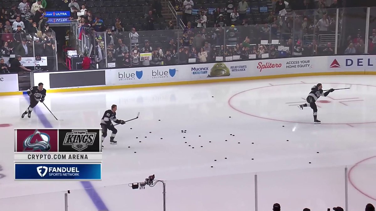 ⚠️ TRIPLE ROOKIE LAP IN LA ⚠️ Welcome to the NHL, Kenny Connors, Angus Booth and Jared Wright!