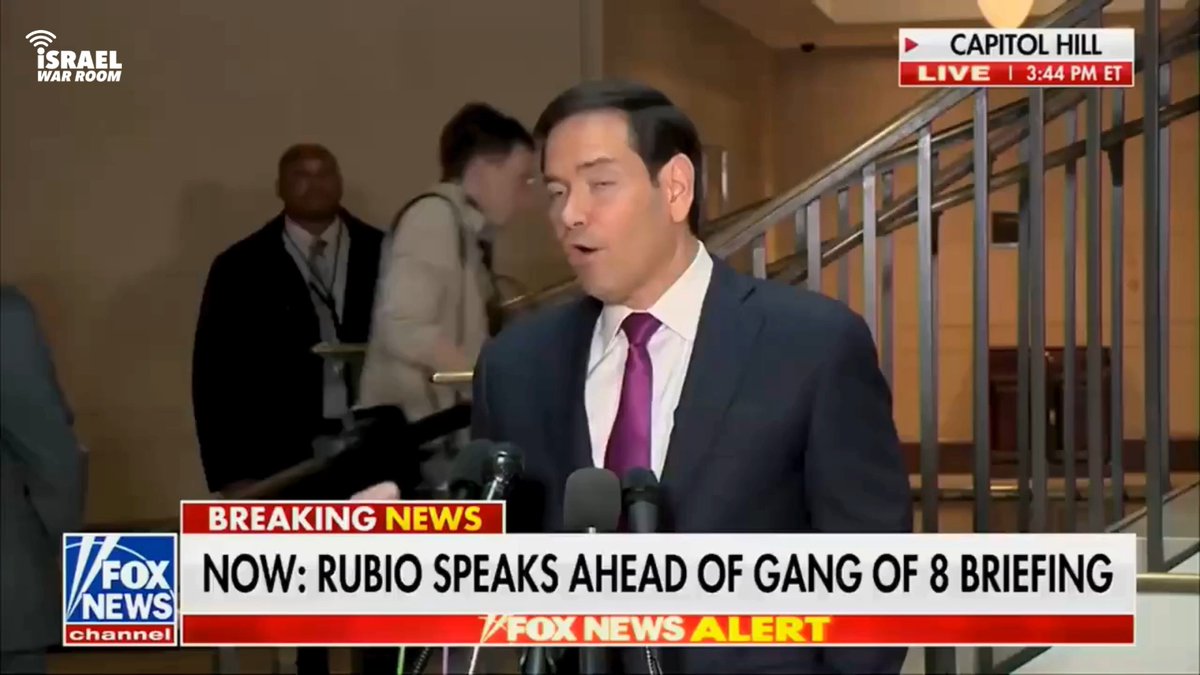 🇺🇸 Secretary Marco Rubio: The goal of Operation Epic Fury is to destroy the Iranian regime's ballistic missile capabilities before they become so powerful no one can risk doing anything about it. And with that protection, the regime's nuclear weapons program would become unstoppable.