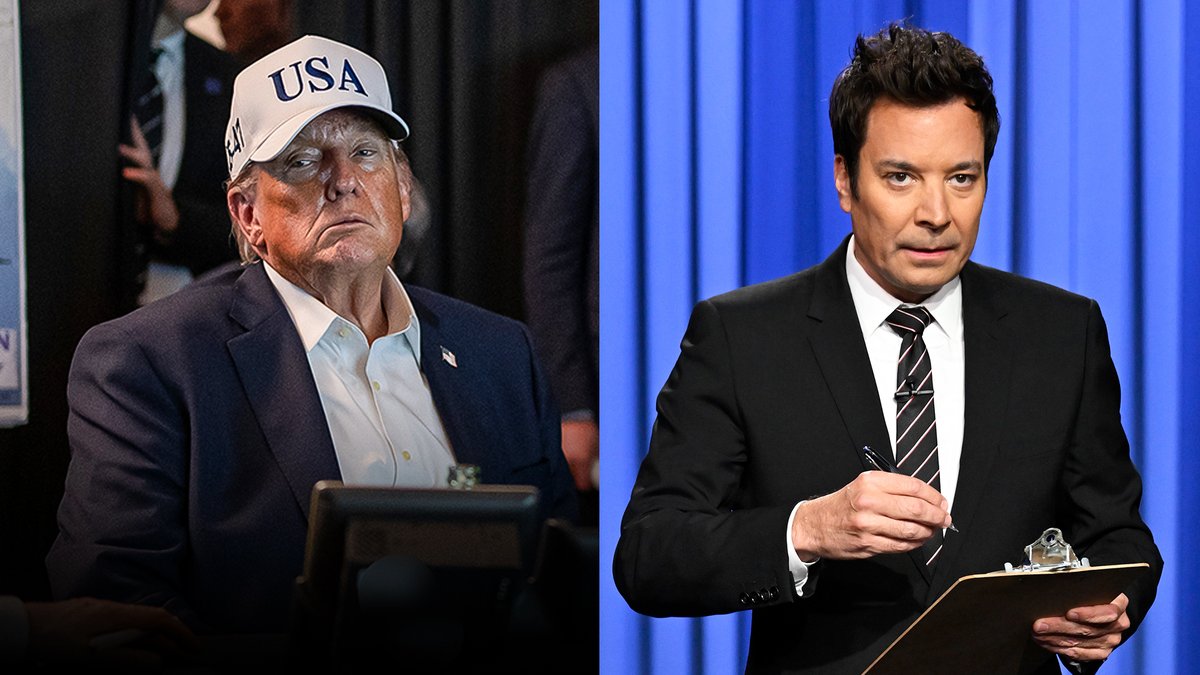 Jimmy "interviews" Trump about the U.S. attack on Iran. #FallonTonight