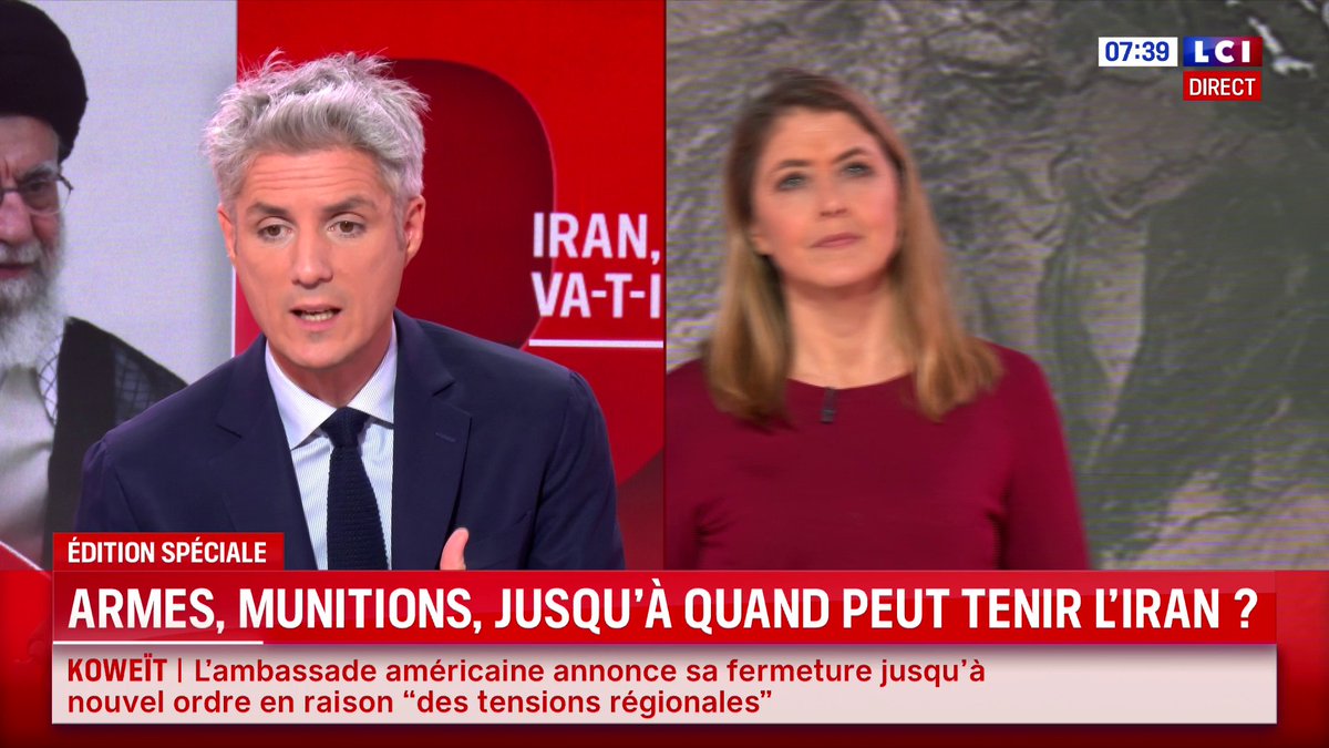 🔴 Armes, munitions : jusqu'à quand l'Iran peut tenir ? ▶️ Les explications de Magali barthes