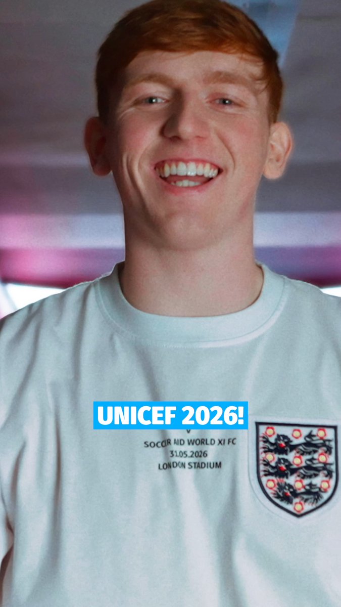 🏆 WE’RE BACK! 📆 Sunday, 31st May 🏟️ London Stadium 🎟️ We can’t wait to celebrate 20 years of Soccer Aid for UNICEF with you!