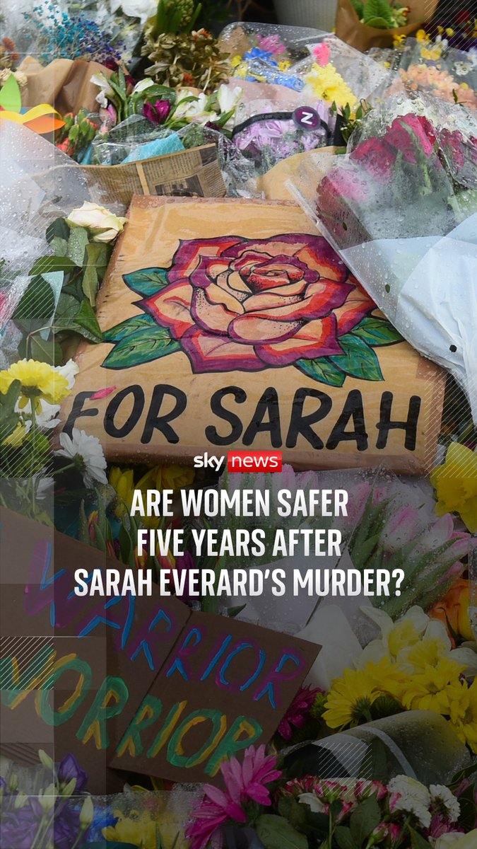 Dozens of serving police officers across the country have been investigated for rape since the murder of Sarah Everard, Sky News can reveal. It comes as today marks five years since Everard was raped and killed by serving off-duty police officer Wayne Couzens, who abducted her during a fake arrest. Sky's Mollie Malone reports. 🔗