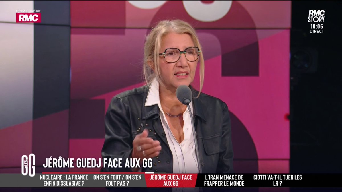 🗣️ Zohra Rose Bitan 🌹🎗️SoutienFD0🦩 : "La stratégie de Donald Trump n'est pas de libérer le peuple iranien des mollahs." #GGRMC