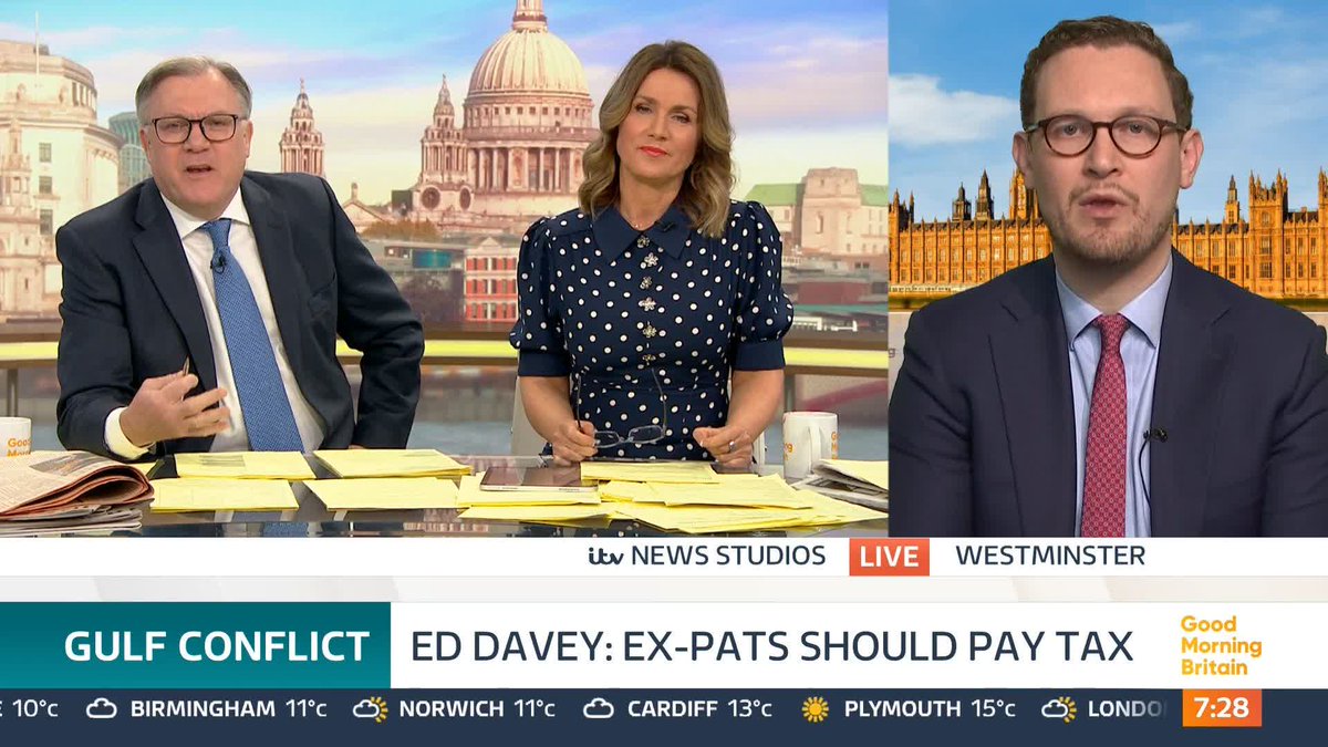 As the conflict in the Middle East continues, it threatens to have an impact on the cost of living crisis, with oil prices being pushed up, there's uncertainty over how energy costs will be affected. Ed Balls & Susanna Reid challenge Chief Secretary to the PM Darren Jones.