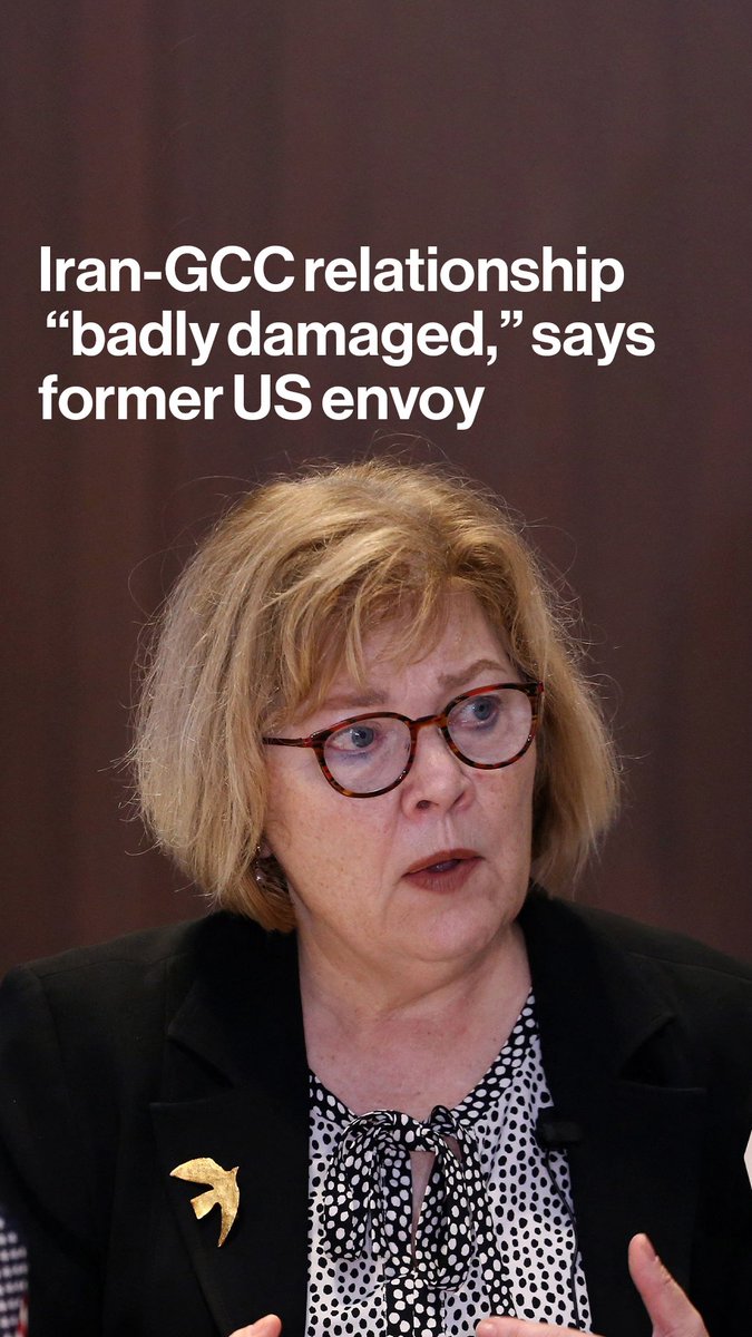 "It was shocking that Iran would begin targeting civilian infrastructure on the first day." Former US Assistant Secretary of State, Barbara Leaf tells Joumanna Nasr Bercetche Iran's attacks on civilian infrastructure has been "extraordinarily damaging" its relations with GCC states