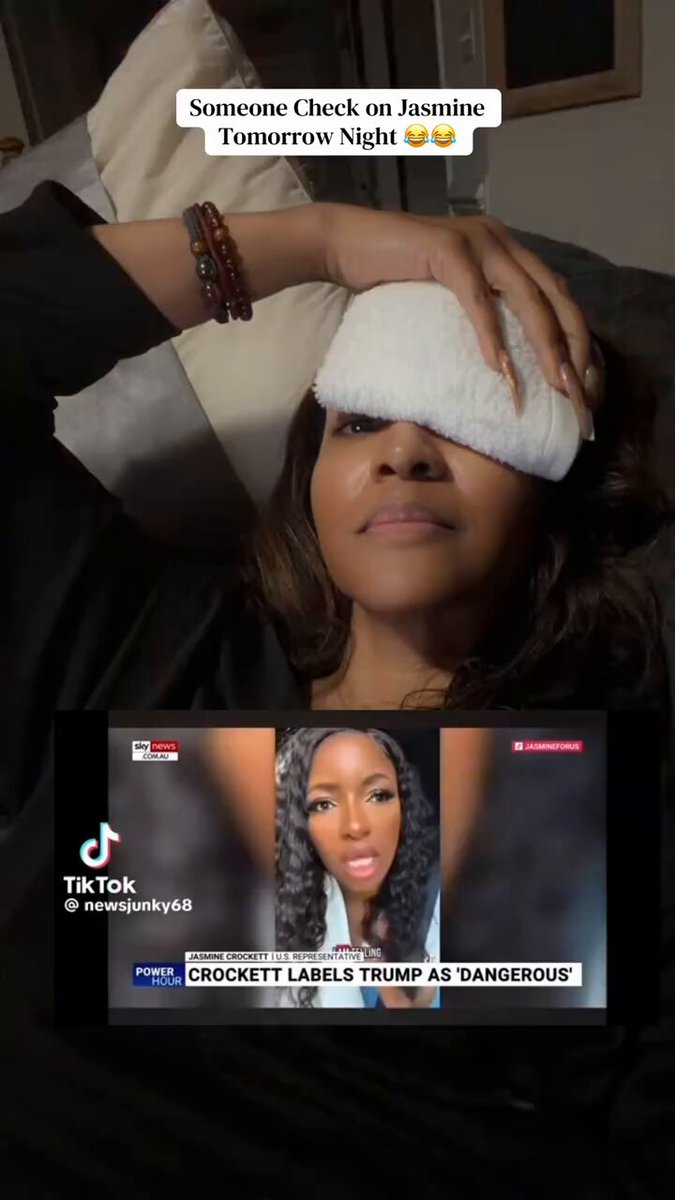 Jasmine Crockett is ruining Black Womens' reputation. Do not let her win that seat. Texan MAGA barbz💞🎀 stand the f upp and do the necessary 👏