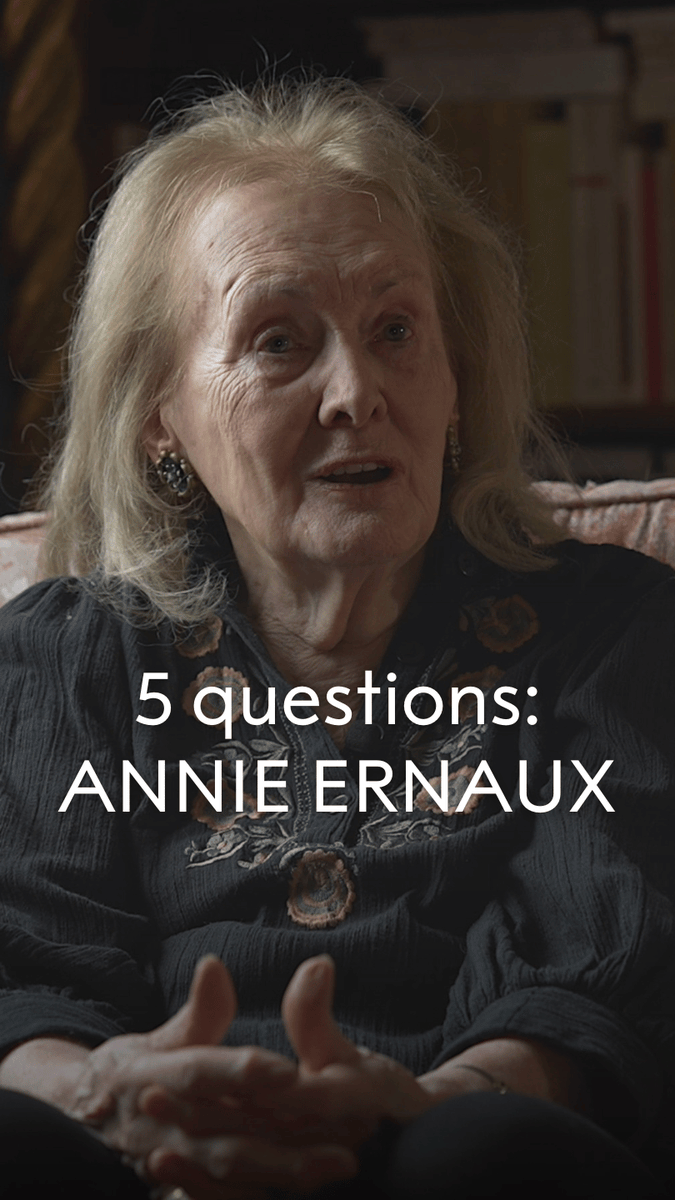 "If I don't write, I'm not going to be happy." Literature laureate Annie Ernaux tells us what writing means to her and how her memory is her strongest working tool. She also shares who her favourite literary character is – can you guess? Discover more about 2022 Nobel Prize laureate Annie Ernaux's life: