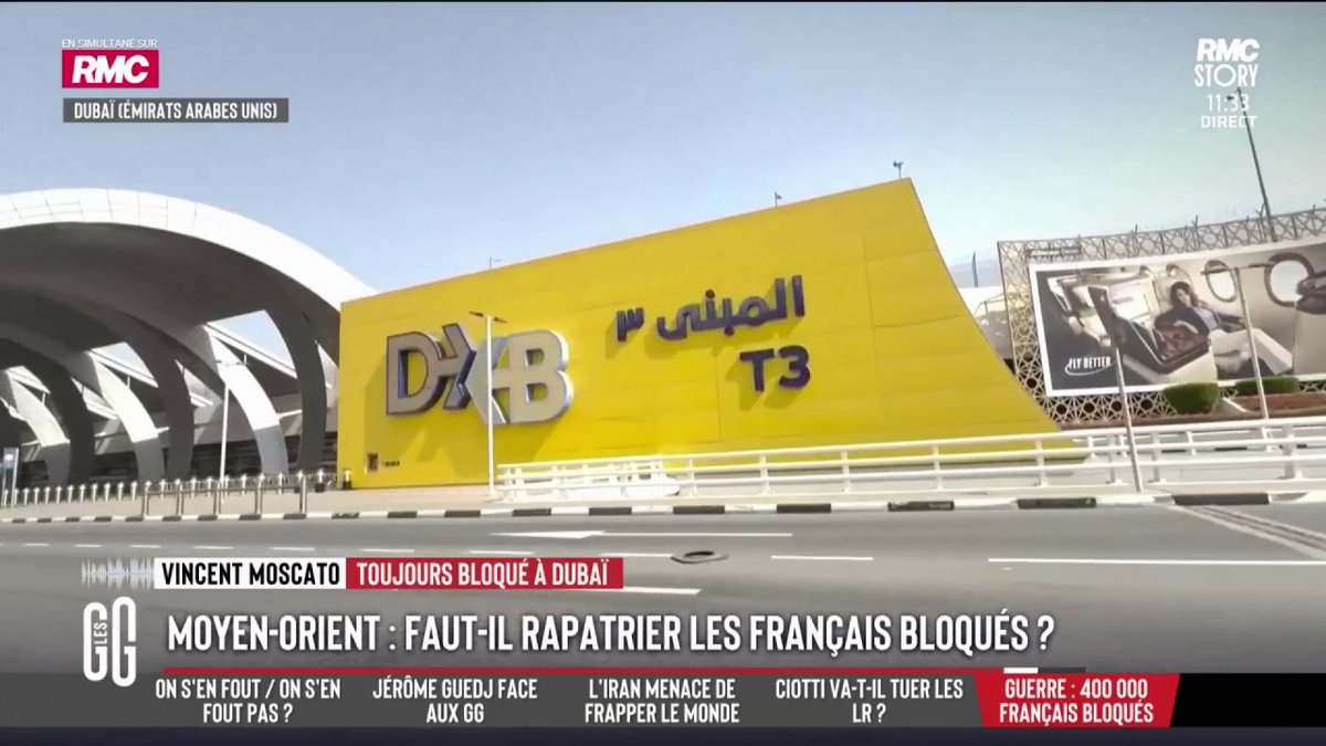 🚨 "Les influenceurs, faut pas se faire du botox dans le cerveau." 🗣️ VINCENT MOSCATO OFF, bloqué à Dubaï : "Ceux qui chialent, c'est des c*uilles molles. Oui ça pète un peu. Mais les mecs à Dubaï, c'est du drama pour se faire remarquer. Qu'ils ne reviennent jamais." #GGRMC