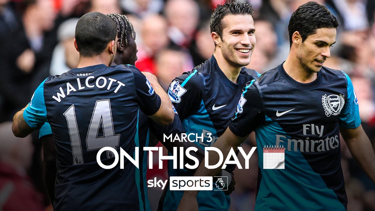 On this day in 2012: Robin van Persie scored a brace, including a stunning last-minute volley, as Arsenal snatched a 2-1 win against Liverpool at Anfield. 🤯🇳🇱 🔴 Koscielny [og] (23’) ⚫️ van Persie (31’) ⚫️ van Persie (90+2’)