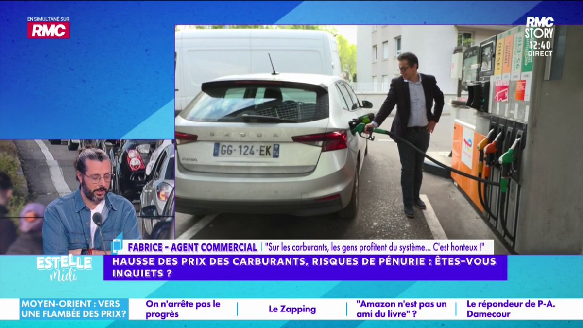⛽️ Carburant 📞 Fabrice : "Scandalisé par l'évolution du prix et la rétroactivité ! Il y a 8 jours je faisais le plein à 1,56 le litre et ce matin, je constate des prix à 1,80€ ! Je veux bien qu'on me parle du pétrole du détroit d'Ormuz mais il représente 20% du pétrole mondial"