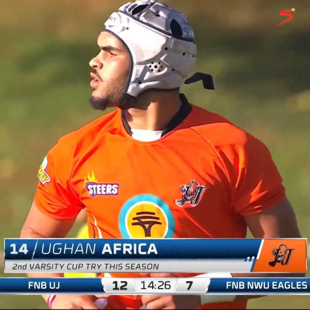 ๐๐๐. ๐๐๐. ๐๐
. ๐๐. ๐๐๐ โผ๏ธ This bump from UJ winger Ughan Africa is one of the most brutal we've seen in a long time ๐ฅ The isiXhosa commentary reactions ๐โโ๏ธ #SSRugby | #VarsityCup